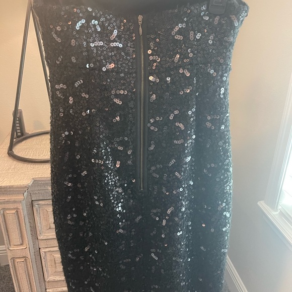 NWOT Banana Republic Strapless Sequin Dress - Picture 5 of 5